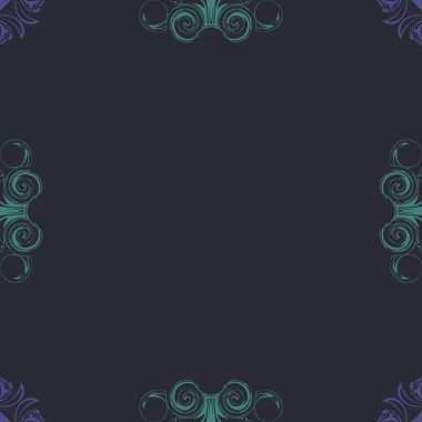 Dekoratif motif, spiraller, noktalar, fotokopi spa dairesel desen