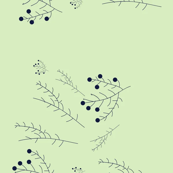 Naadloze Patroon Van Abstracte Eenvoudige Fractals — Stockvector