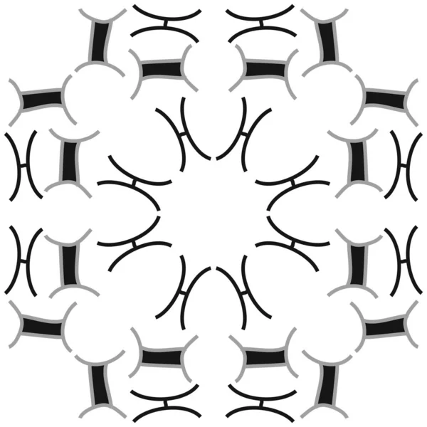 Fond Abstrait Circulaire Espace Copie — Image vectorielle