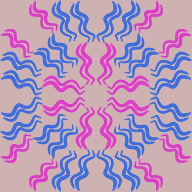 Kesintisiz soyut desen, vektör arka plan