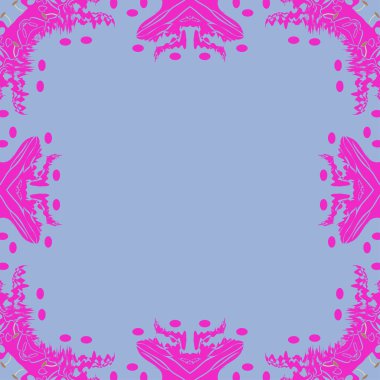 sanatsal soyut dikişsiz desen, vektör illüstrasyon