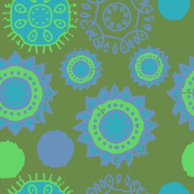 Daireler arka plan parlak renkli kompozisyon