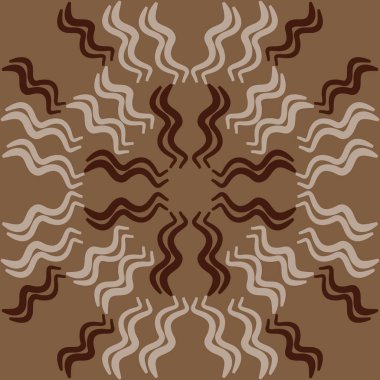 Kesintisiz soyut desen, vektör arka plan