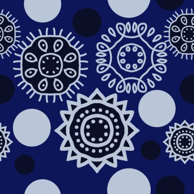 Kesintisiz soyut desen, vektör arka plan