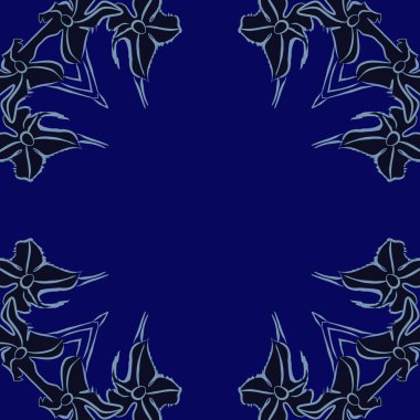 Soyut basit fraktalların kusursuz deseni