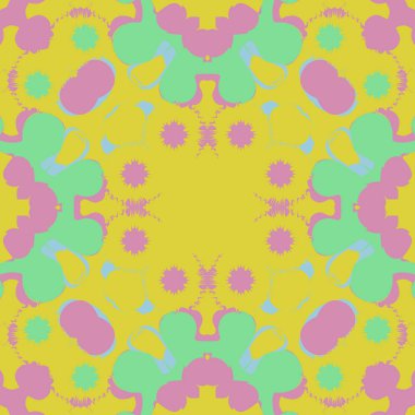 Soyut basit fraktalların kusursuz deseni