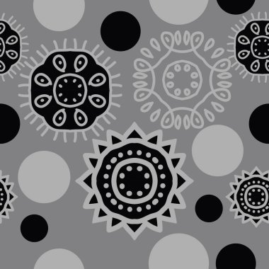 Kesintisiz soyut desen, vektör arka plan