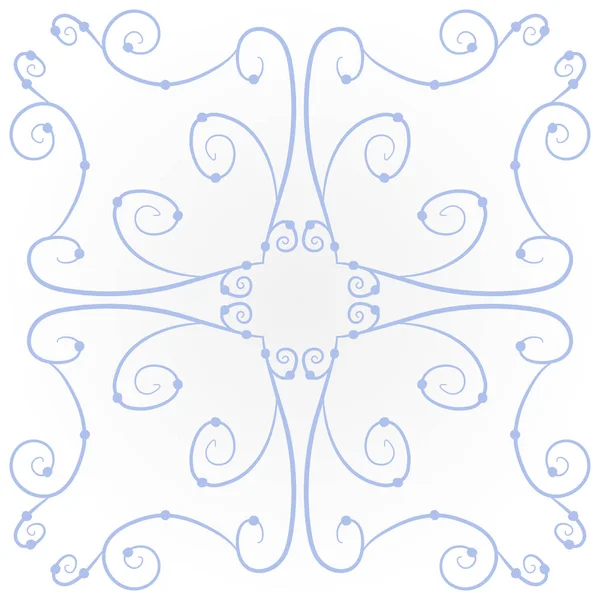 色付きモチーフの円形シームレスパターン — ストックベクタ