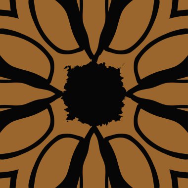 Kesintisiz soyut desen, vektör arka plan