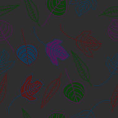 Arka planda kesintisiz ağaç yaprağı kümesi