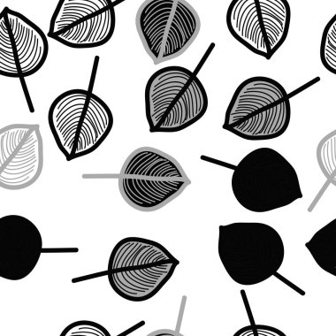 Arka planda kesintisiz ağaç yaprağı kümesi