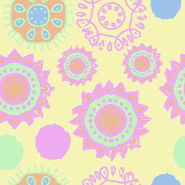 Daireler arka plan parlak renkli kompozisyon