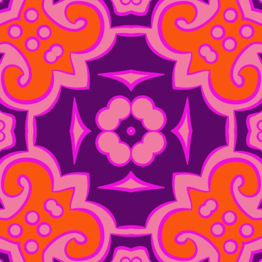 sanatsal soyut dikişsiz desen, vektör illüstrasyon