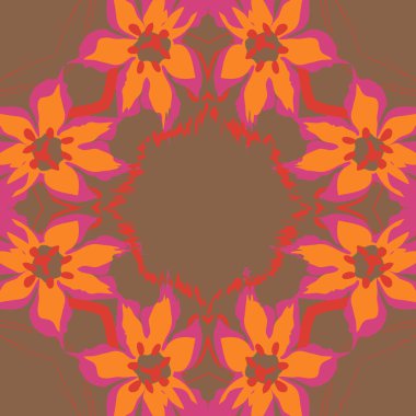 Soyut basit fraktalların kusursuz deseni