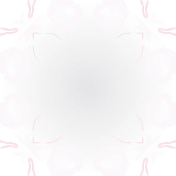 Круглий Безшовний Візерунок Квіткового Мотиву Плям Тичинок Листя — стоковий вектор