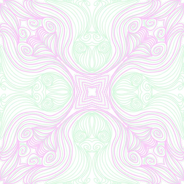 Patrón Color Sin Costura Abstracto Con Líneas Rayas Con Motivo — Vector de stock