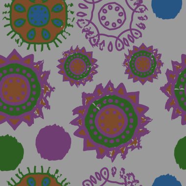 Daireler arka plan parlak renkli kompozisyon