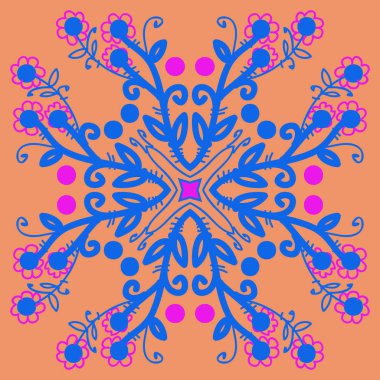 Kesintisiz soyut desen, vektör arka plan