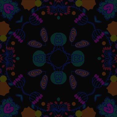 soyut renkli dairesel arka plan, kopyalama alanı  