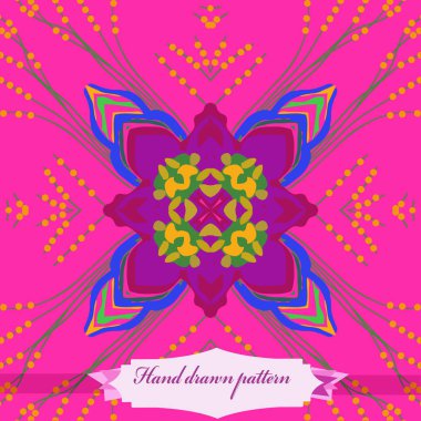 Soyut basit fraktalların kusursuz deseni