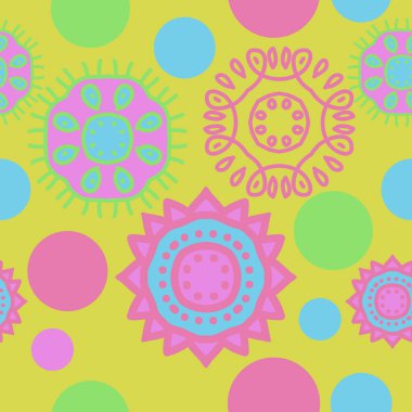 Kesintisiz soyut desen, vektör arka plan