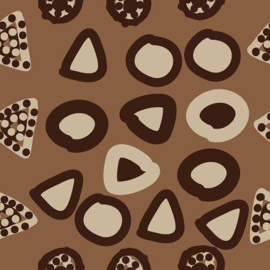 modern süs ile doku, vektör illüstrasyon 