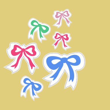 Yay ile sevimli çocukça arka plan