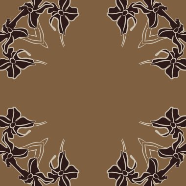 Soyut basit fraktalların kusursuz deseni