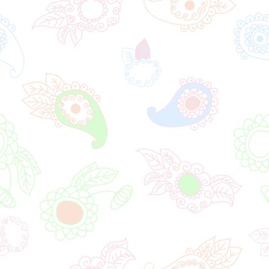 Kesintisiz soyut desen, vektör arka plan