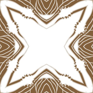 Çizgilerle dairesel dikişsiz desen, vektör