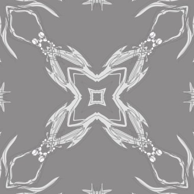 Soyut basit fraktalların kusursuz deseni