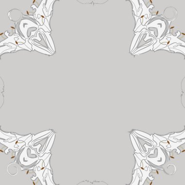 Soyut basit fraktalların kusursuz deseni