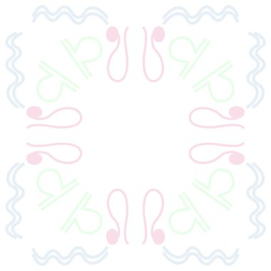 soyut dekoratif dairesel arka plan, kopyalama alanı 