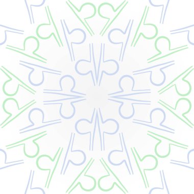 Kesintisiz soyut desen, vektör arka plan