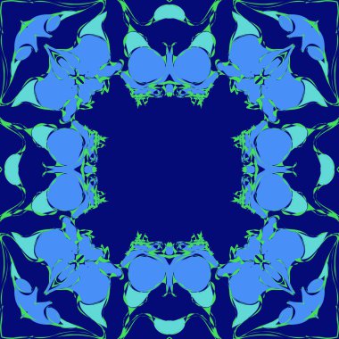 grafik dalgaları baskı soyut dikişsiz desen vektör illüstrasyon 