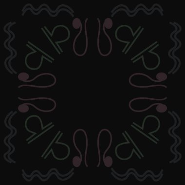 soyut dekoratif dairesel arka plan, kopyalama alanı 