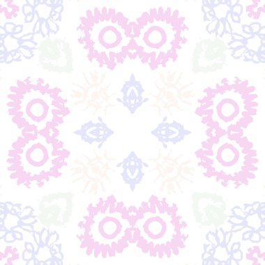 sanatsal soyut dikişsiz desen, vektör illüstrasyon