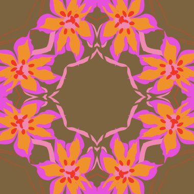 Soyut basit fraktalların kusursuz deseni