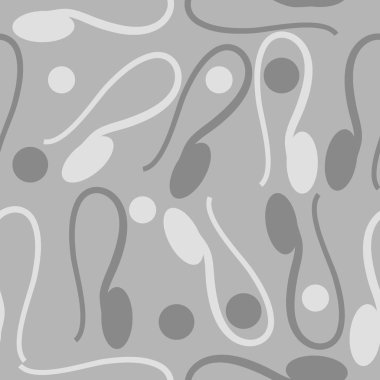 sanatsal soyut dikişsiz desen, vektör illüstrasyon