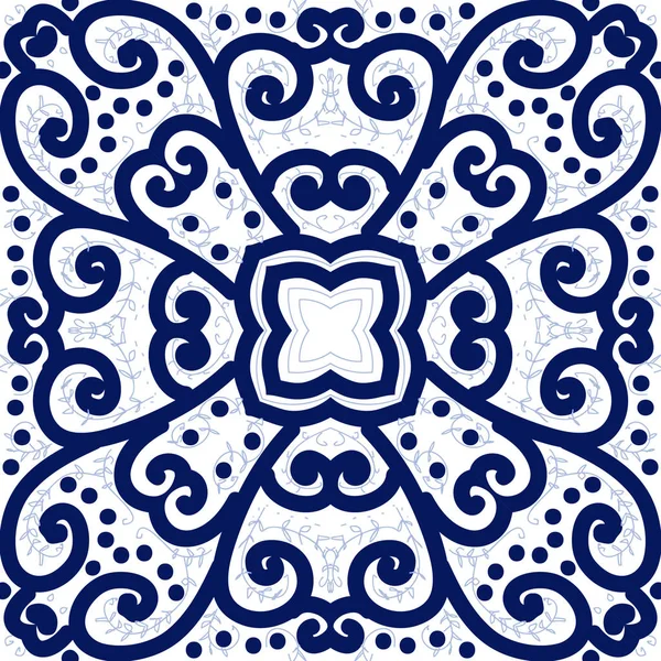 Renkli motifin dairesel dikişsiz deseni