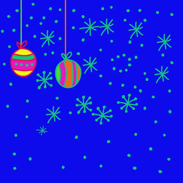 シンプルなクリスマスの背景のシームレスなパターン — ストックベクタ