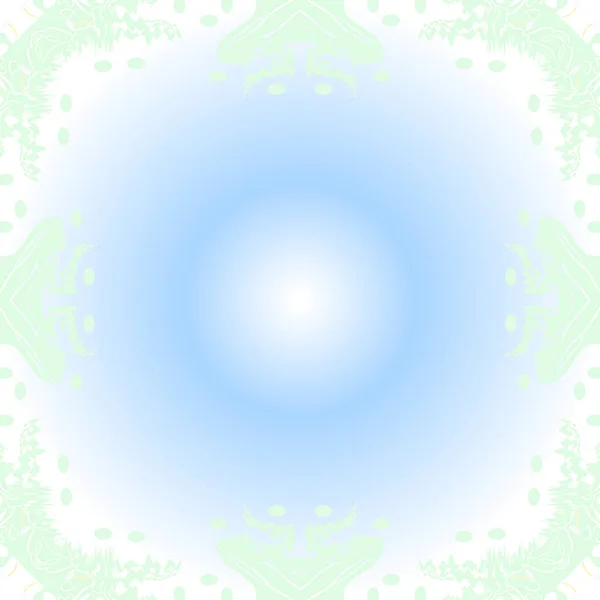 Циркулярный Бесшовный Рисунок Цветочных Мотивов Пятен Полос Волн Отверстий Эллипсов — стоковый вектор