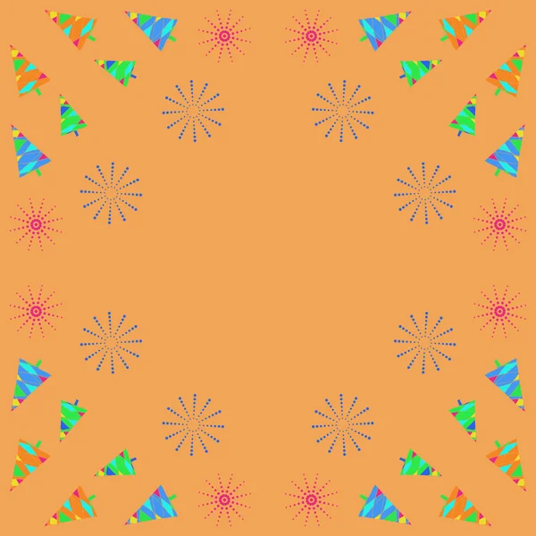 Soyutlama basit soyut süslü süsleme