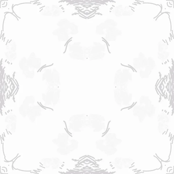 花モチーフの円形シームレスパターン — ストックベクタ