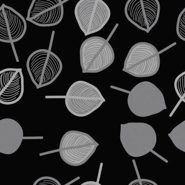 Arka planda kesintisiz ağaç yaprağı kümesi