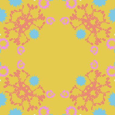 Soyut basit fraktalların kusursuz deseni