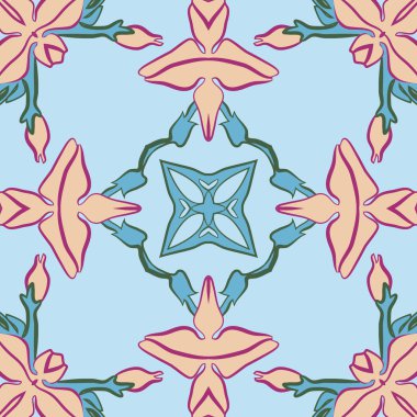 Soyut basit fraktalların kusursuz deseni