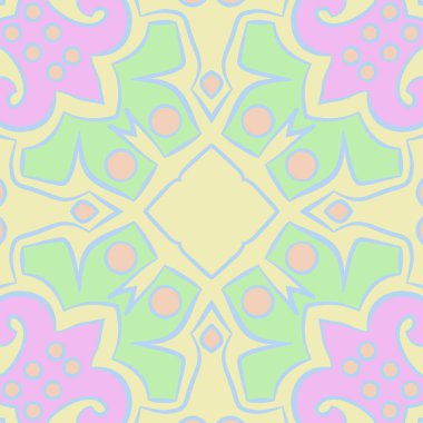 Kesintisiz soyut desen, vektör arka plan