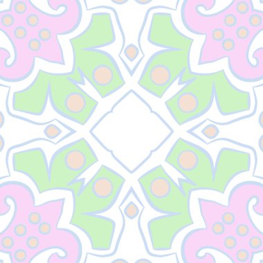 Kesintisiz soyut desen, vektör arka plan