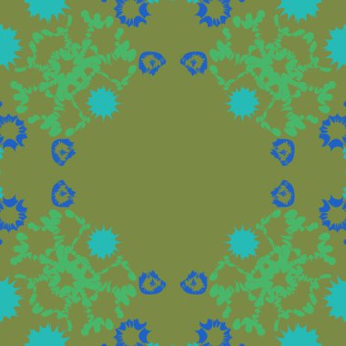 Soyut basit fraktalların kusursuz deseni